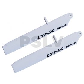 LX61258-SP-R - Plastic Main Blade 125 mm  Stretch Bullet  MCPX-BL   Replica Edition  White 